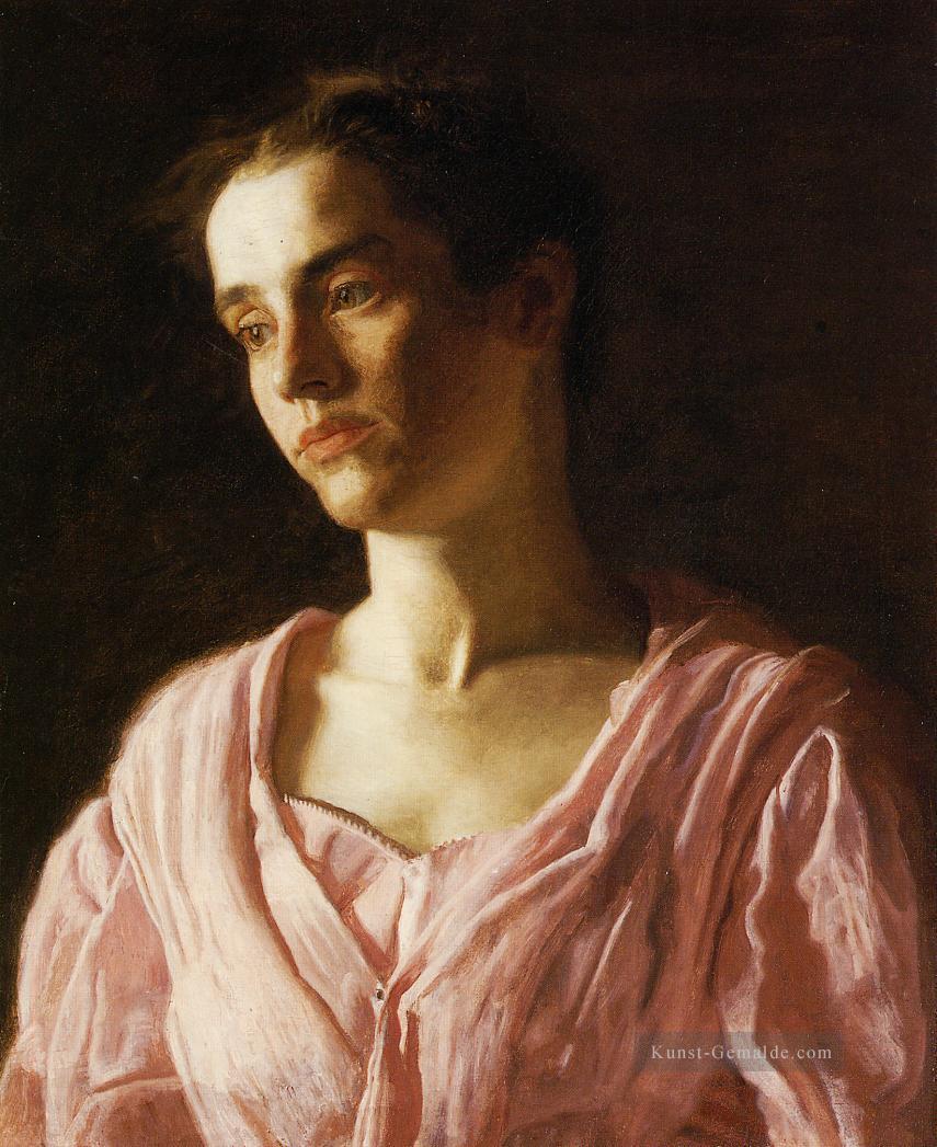 Porträt von Maud Cook Realismus Porträts Thomas Eakins Ölgemälde